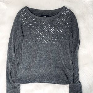 American Eagle Sequin Sweater